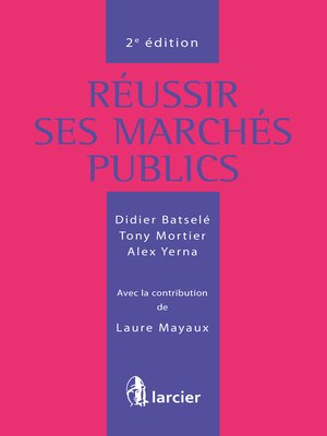 cover image of Réussir ses marchés publics